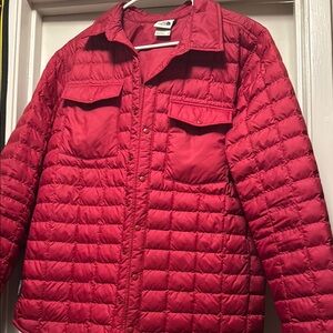 The North Face Red Puffer Jacket